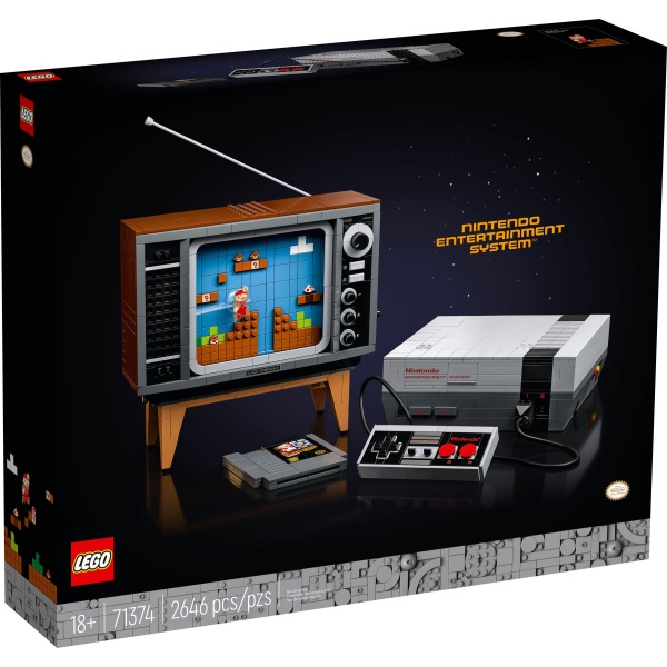 Lego Super Mario Nintendo Entertainment System 18 Ani+ 2646 Piese 71374